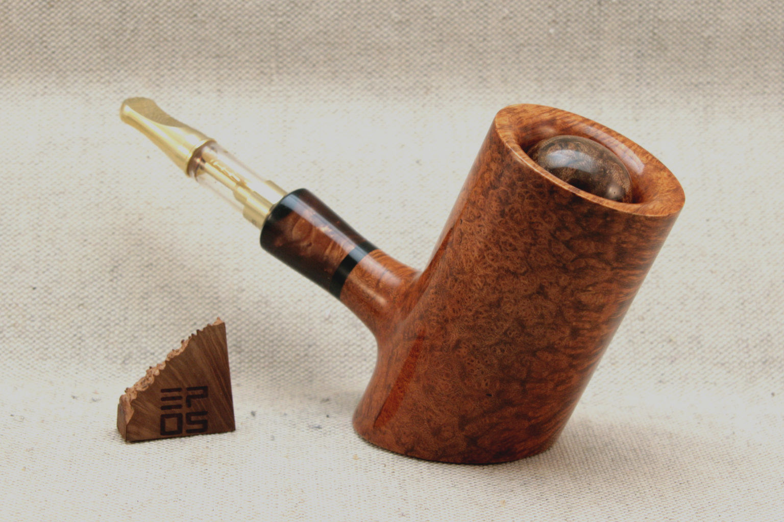 CBD Fish Tank e-pipe. Mechanical vaping mod handmade by Epos.