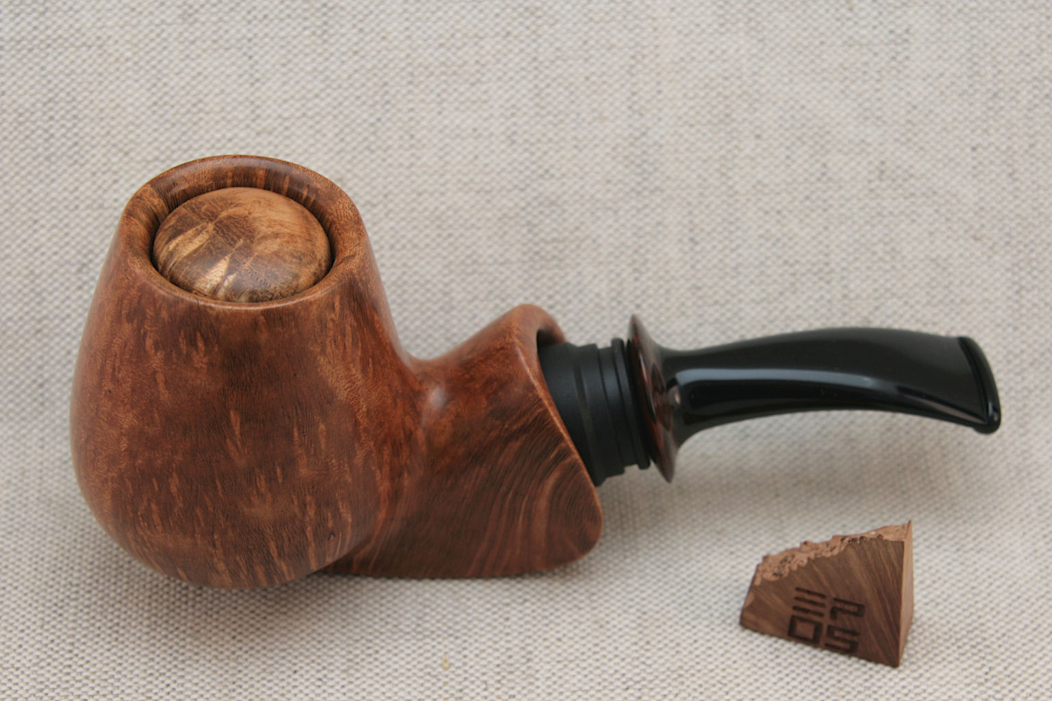 Dandy Brandy e-pipe. Mechanical vaping mod handmade by Epos.