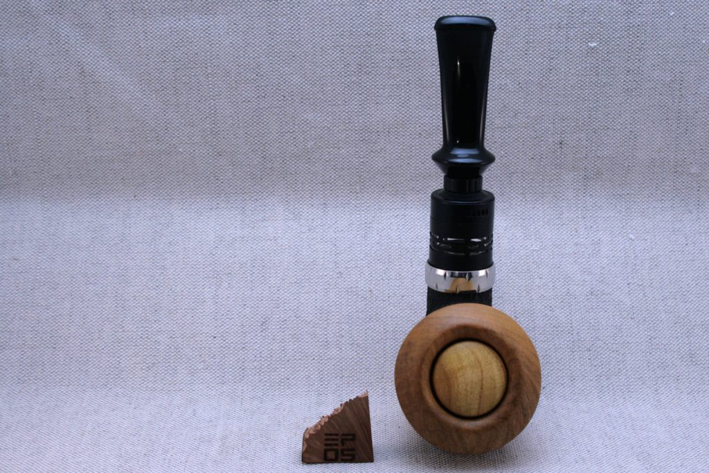 Rhodesian LOTR e-pipe. Mechanical vaping mod made by Epos.